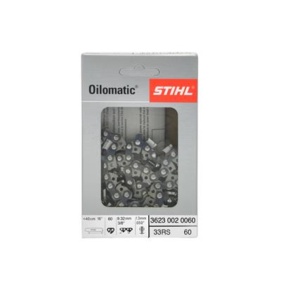 🎁 STIHL 3623 002 0060/33RS60E 0.375 in. x 0.050-Gauge 60 Drive Links Chainsaw Chain (100% off)