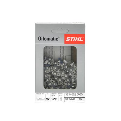 🎁 STIHL 3610 002 0055/61PMM355E 0.375 in. x 0.043-Gauge 55 Drive Links Chainsaw Chain (100% off)