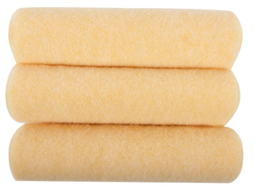 Toolway 9-1/2 in. x 10 mm Semi-Smooth Surfaces Beige Lint-Free Paint Roller Refill (3 Pack)