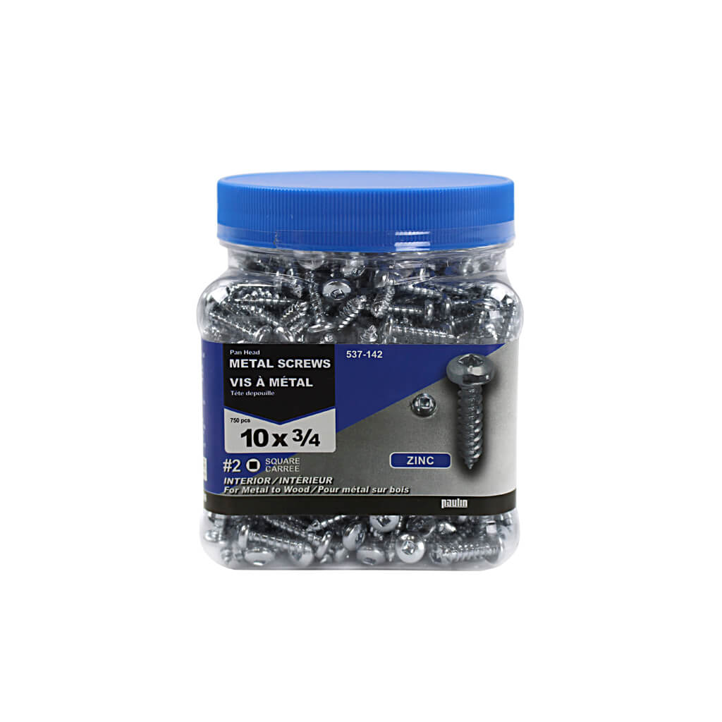 The Hillman Group Paulin 537-142 #10 3/4 in Zinc Metal Screw