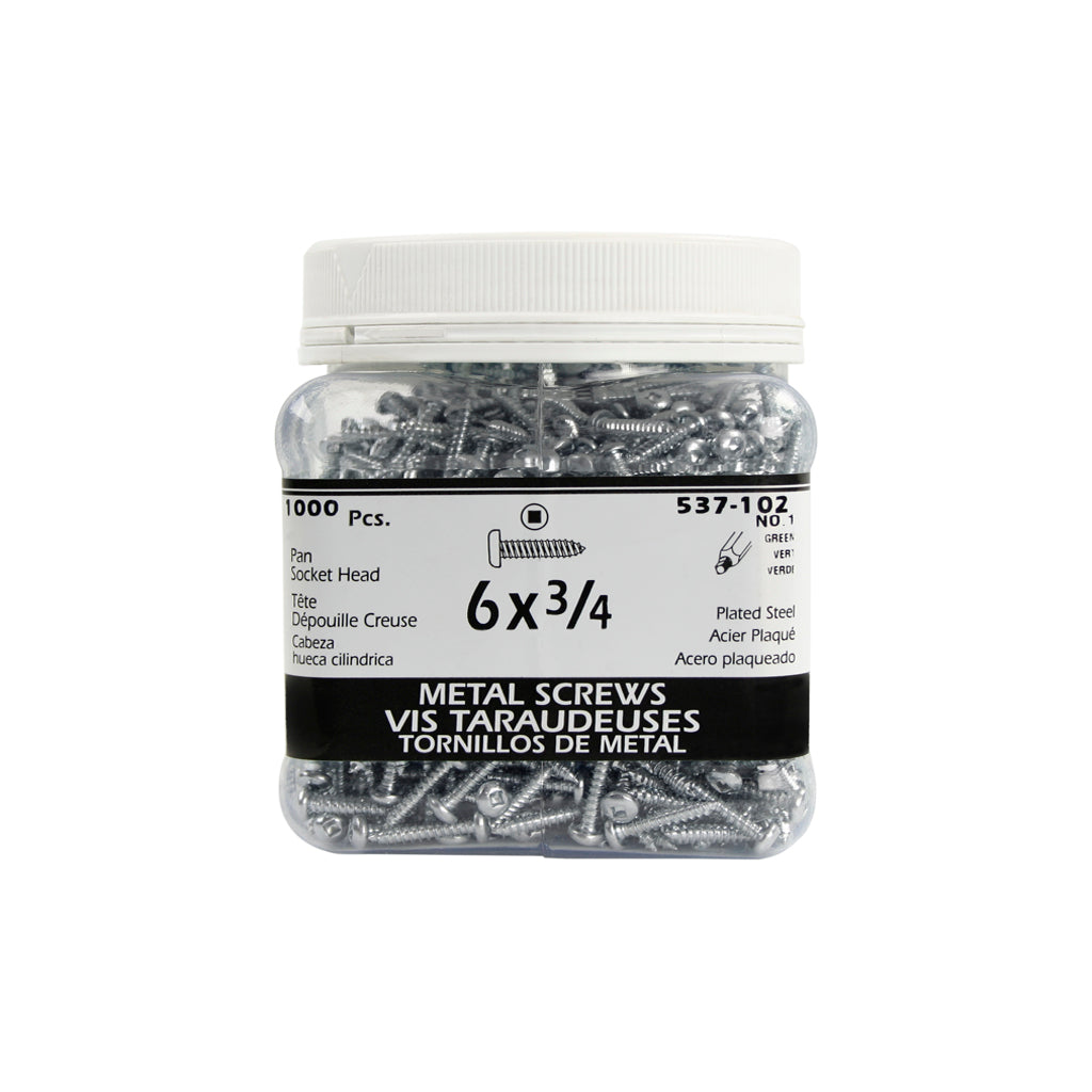 The Hillman Group Paulin 537-102 #6 3/4 in Zinc Metal Screw