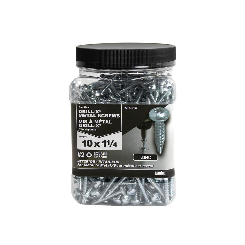 The Hillman Group Paulin 537-214 #10 1-1/4 in Zinc Metal Screw