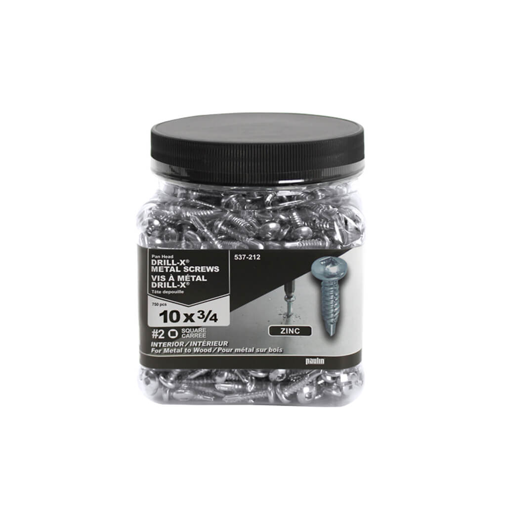 The Hillman Group Paulin 537-212 #10 3/4 in Zinc Metal Screw