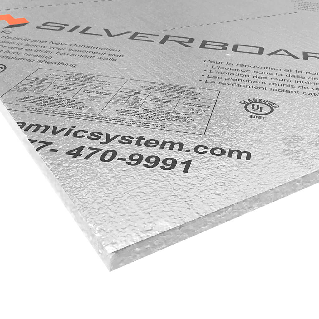 Silverboard 1 in. x 4 ft. x 8 ft. Type-3 Under Slab Rigid Foam Board Insulation