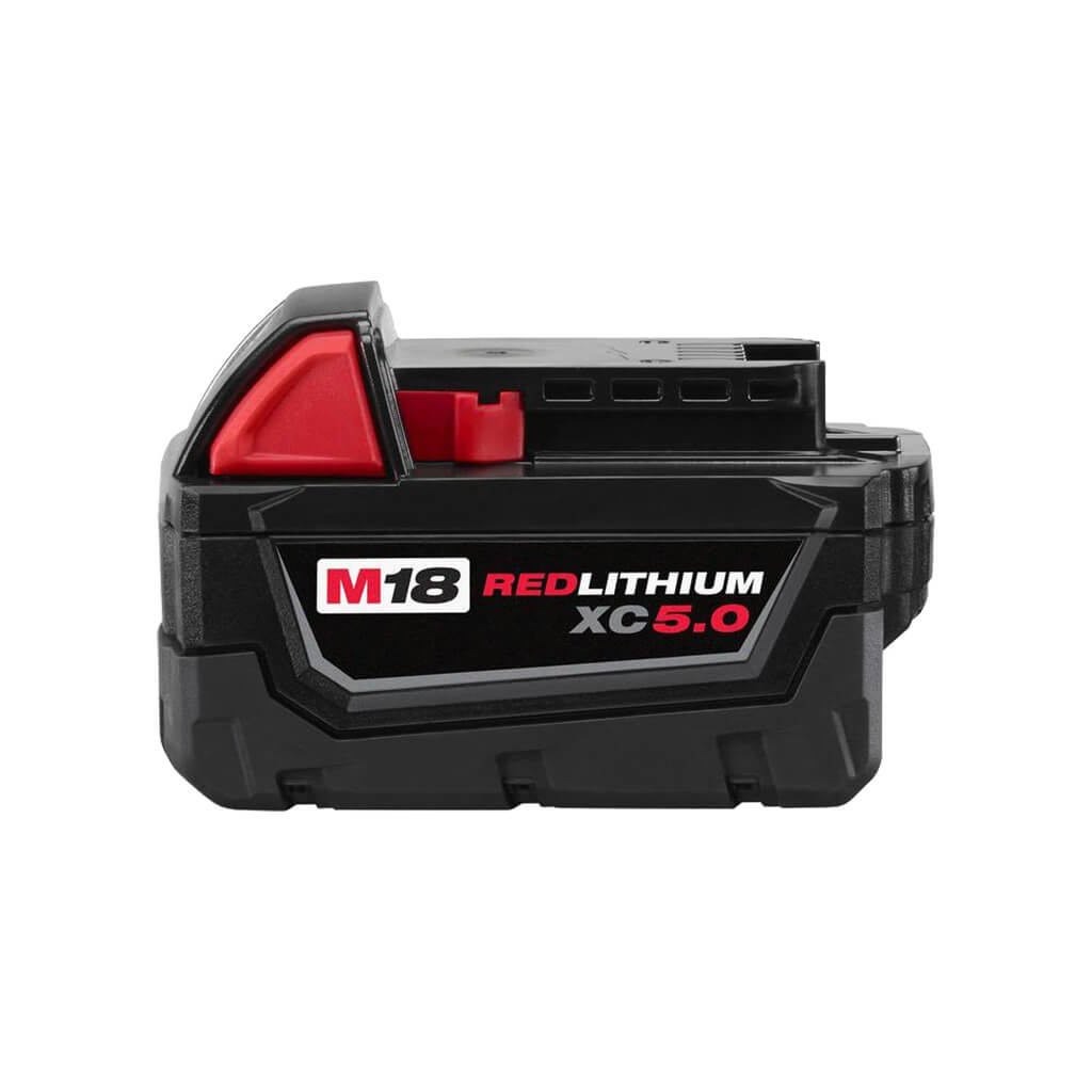 🎁 Milwaukee 48-11-1850 18-Volt 5.0 Ah XC M18 REDLITHIUM Extended Capacity Lithium-Ion Battery (100% off)
