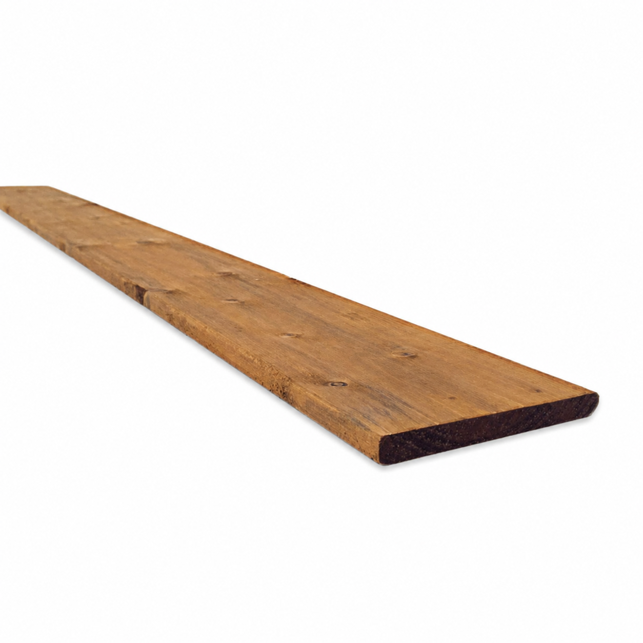 1 in. x 6 in. x 5 ft. Brown Pressure Treated Lumber Fence Board