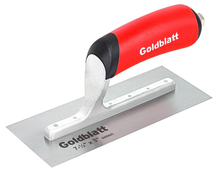 Goldblatt 7-1/2 in. x 3 in. Stainless Steel Mini Trowel