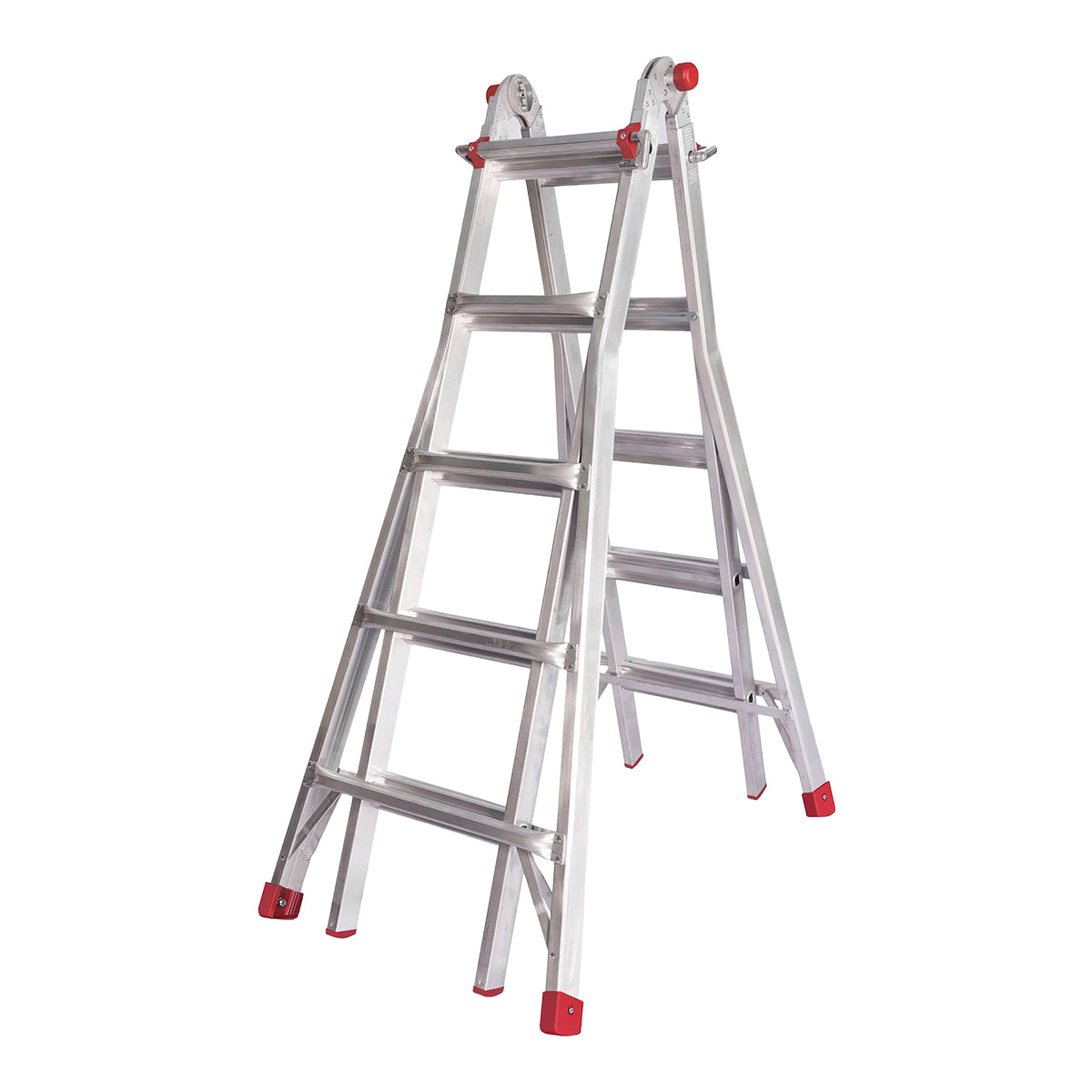 DuraDrive 22' Aluminum Multi Position Ladder, 300 Lbs. Grade 1A