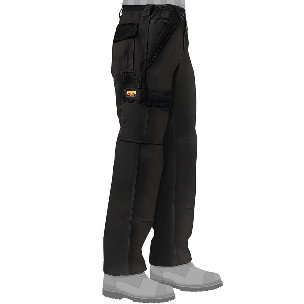 DuraDrive Black Two Tone Tradesman Work Pant