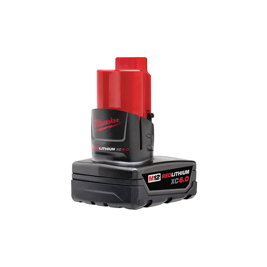 🎁 Milwaukee 48-11-2460 12-Volt 6.0-Ah M12 REDLITHIUM Extended Capacity Lithium-Ion Battery (100% off)