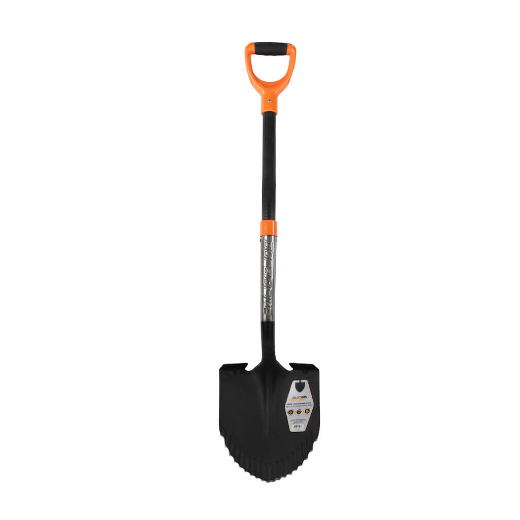 DuraDrive 45" Fiberglass D-Handle Round Point Carving Shovel