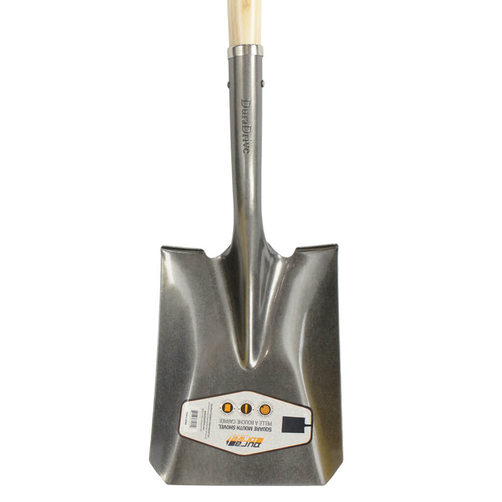 DuraDrive 60" Ash Wood Square Mouth Shovel