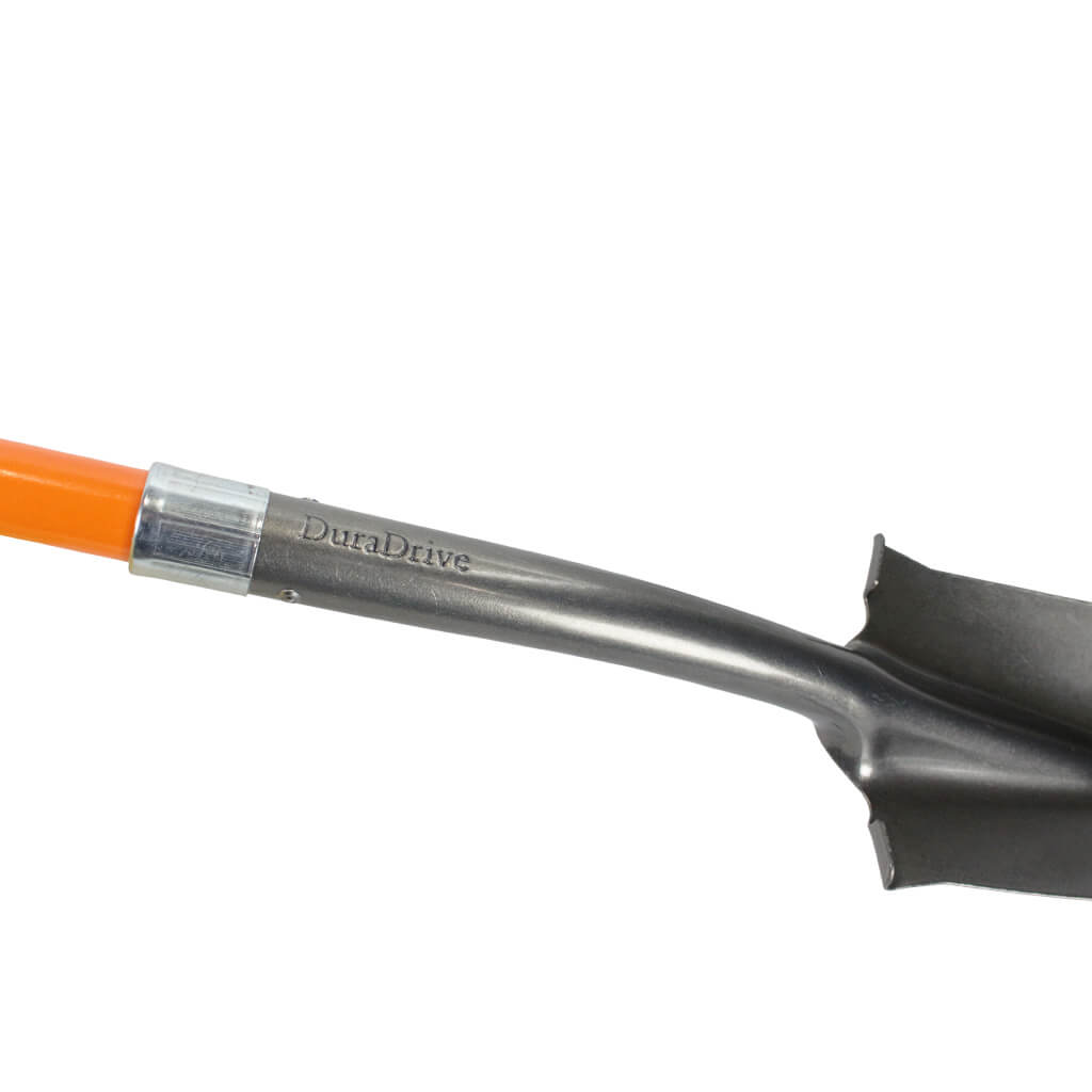 DuraDrive 48" Fiberglass D-Handle Drain Spade Shovel