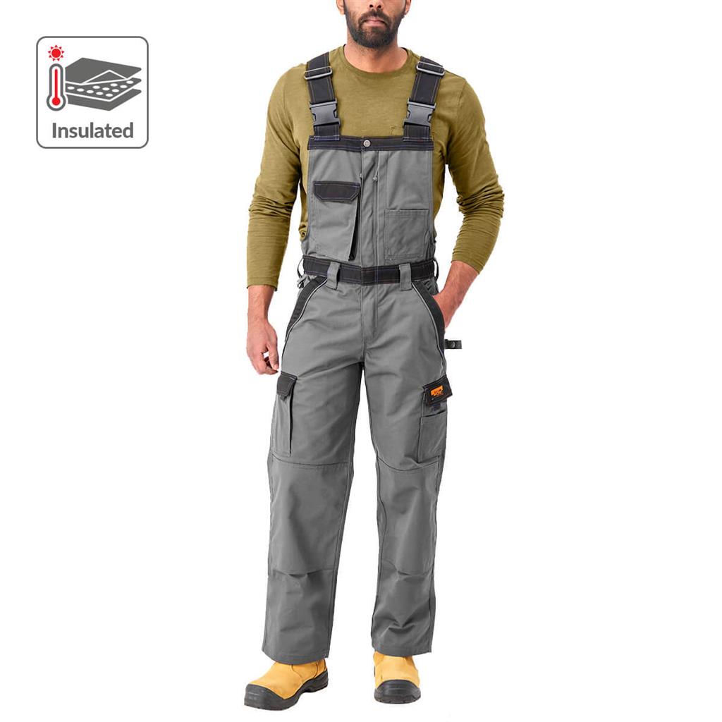 DuraDrive Grey Tradesman Two Tone Insulated Overall