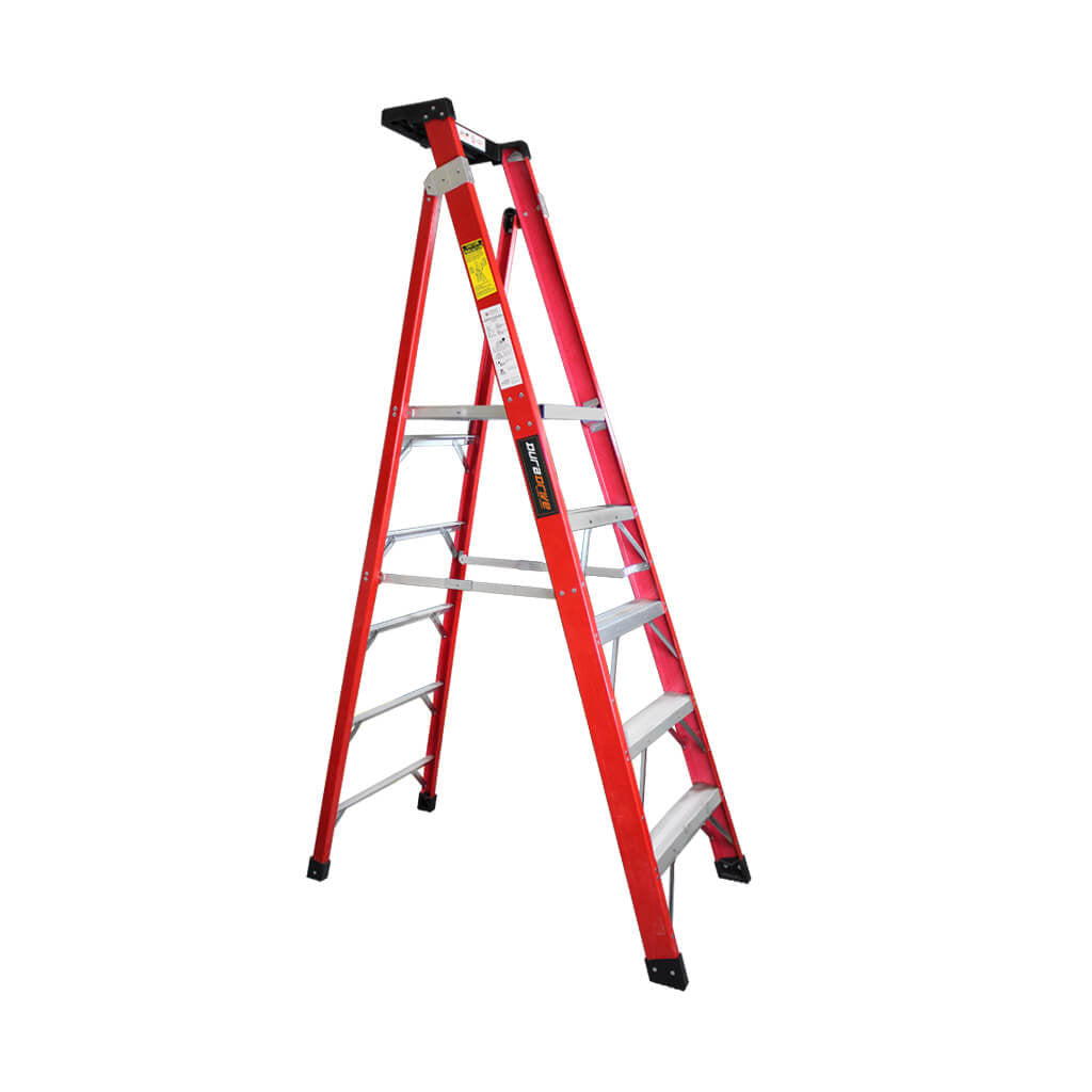 DuraDrive 5 ft. Fiberglass Platform Ladder, 300 Lbs. Grade 1A