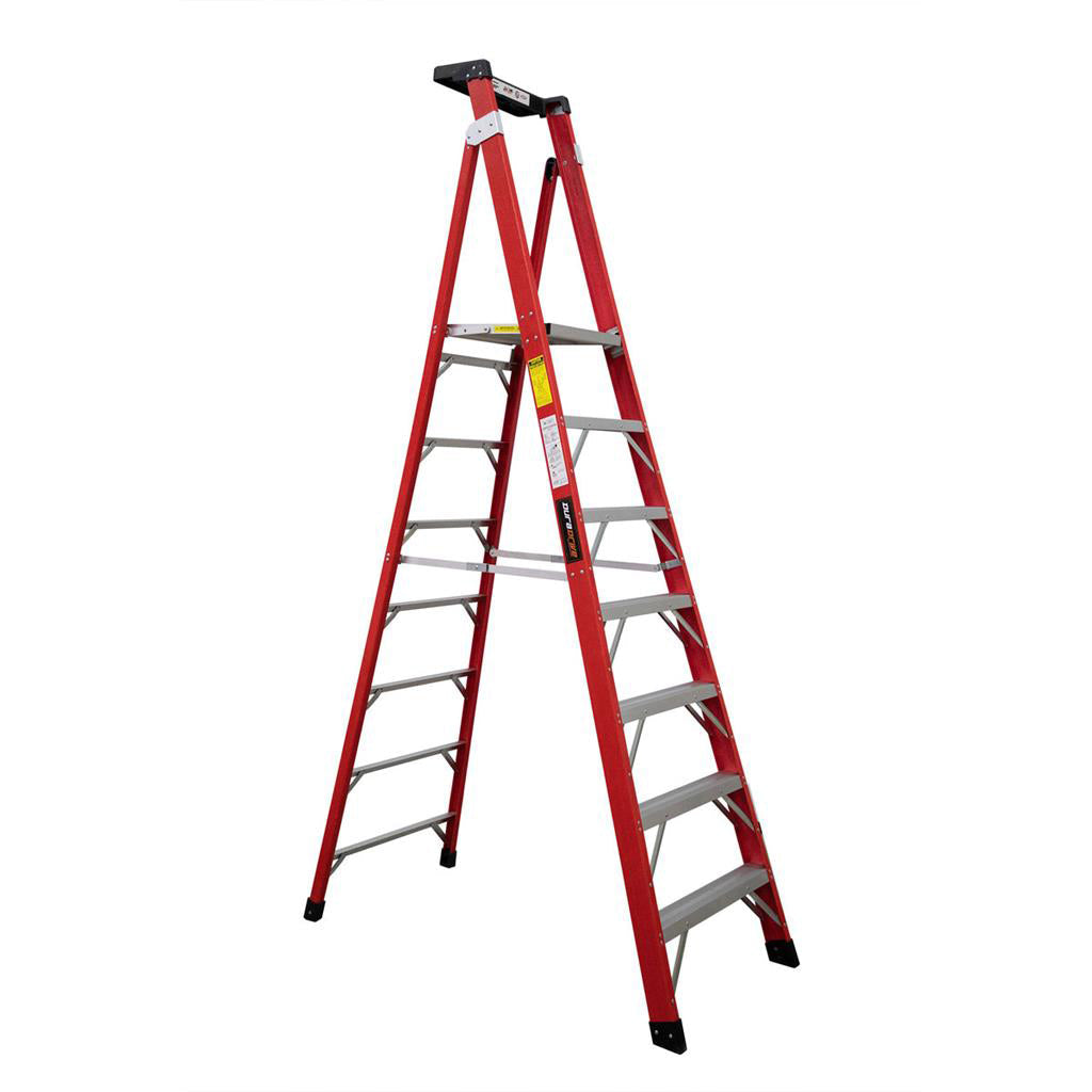 DuraDrive 7 ft. Fiberglass Platform Ladder, 300 Lbs. Grade 1A