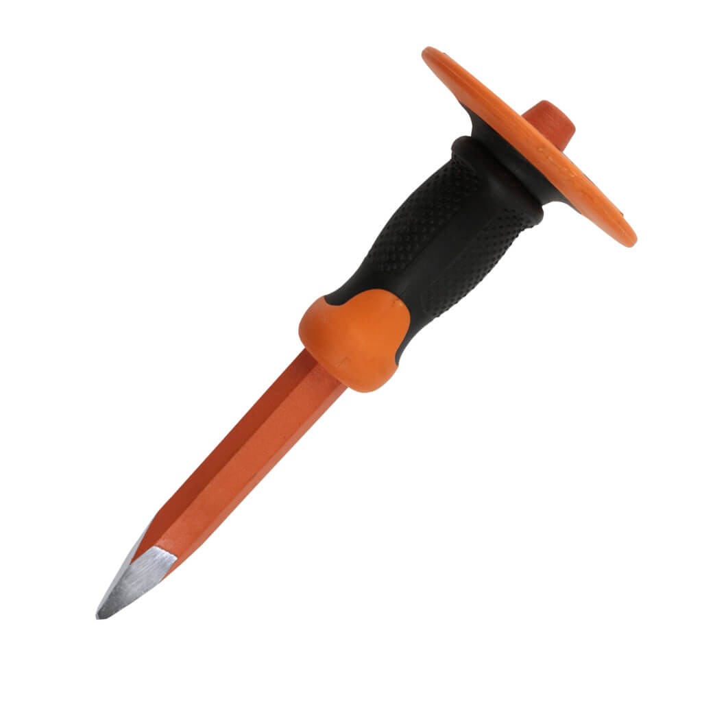 Handheld Pneumatic Concrete Chisel With 3 Hard Alloy Heads - Industrial Air Scabbler For Building Processing