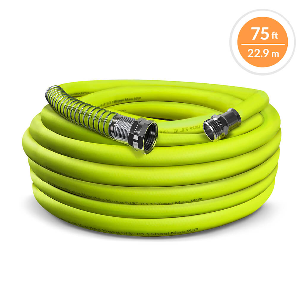 DuraDrive 5/8 in. x 75 ft. Lime Hybrid Polyurethane Garden Hose