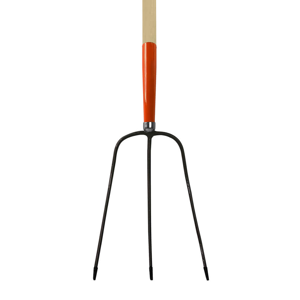 DuraDrive 48" 3-Tine Long Wood Handle Hay Fork