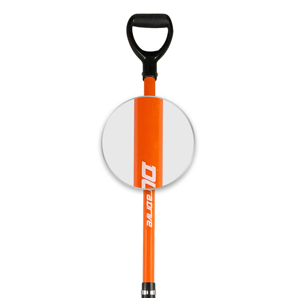 DuraDrive Carbon Steel D-Grip Fiberglass Square Mouth Shovel