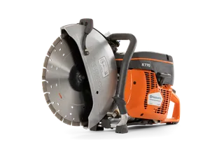 Husqvarna K770 power cutter - side view