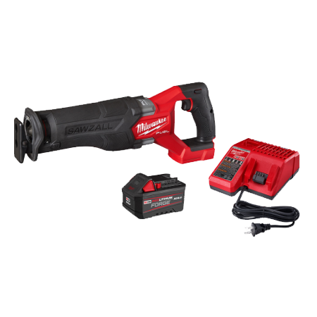 Milwaukee 2821-21F M18 18V Brushless Sawzall Reciprocating Saw Kit with FORGE 6.0Ah Battery