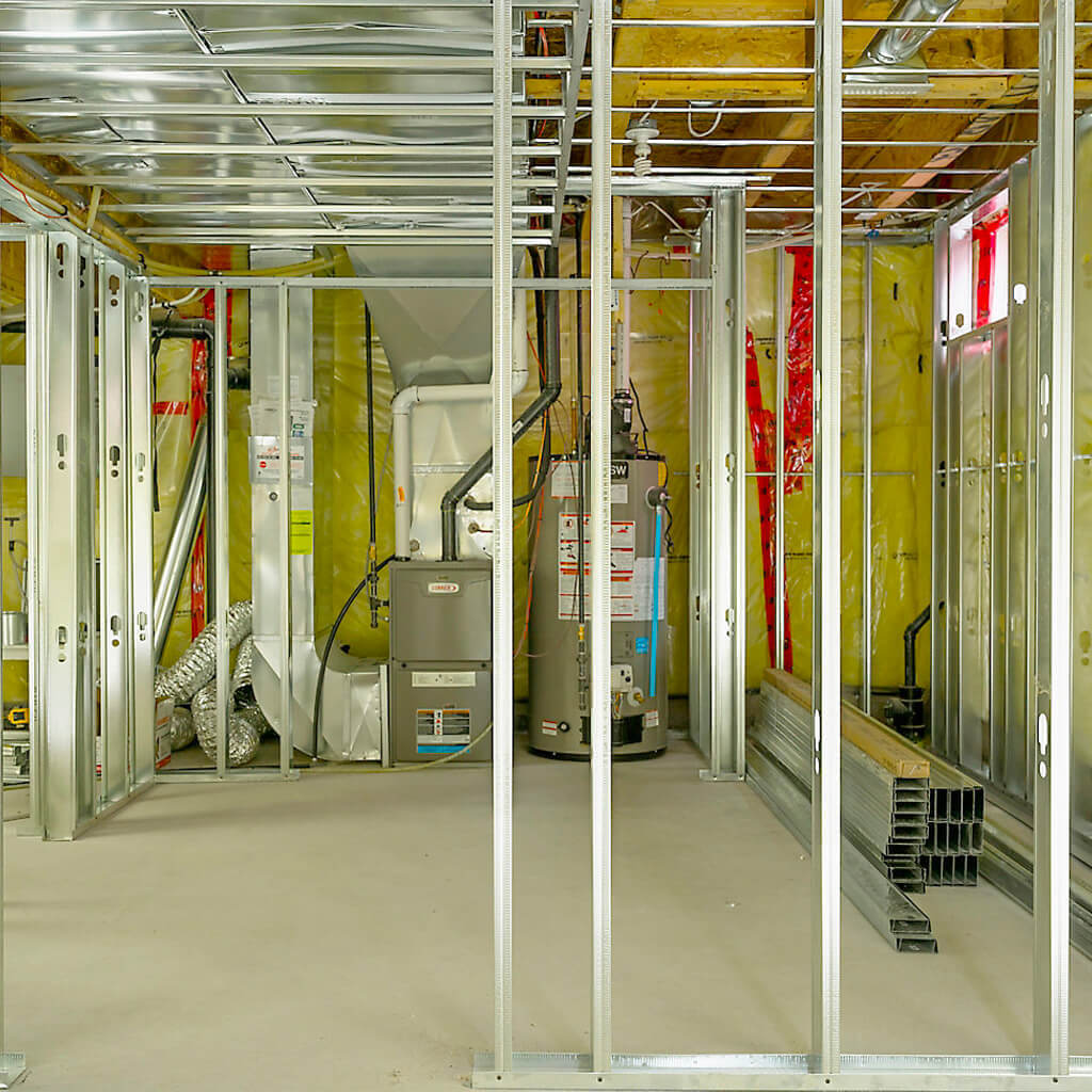 DuraDrive 1-5/8 in. x 10 ft. 25-Gauge Metal Framing Stud