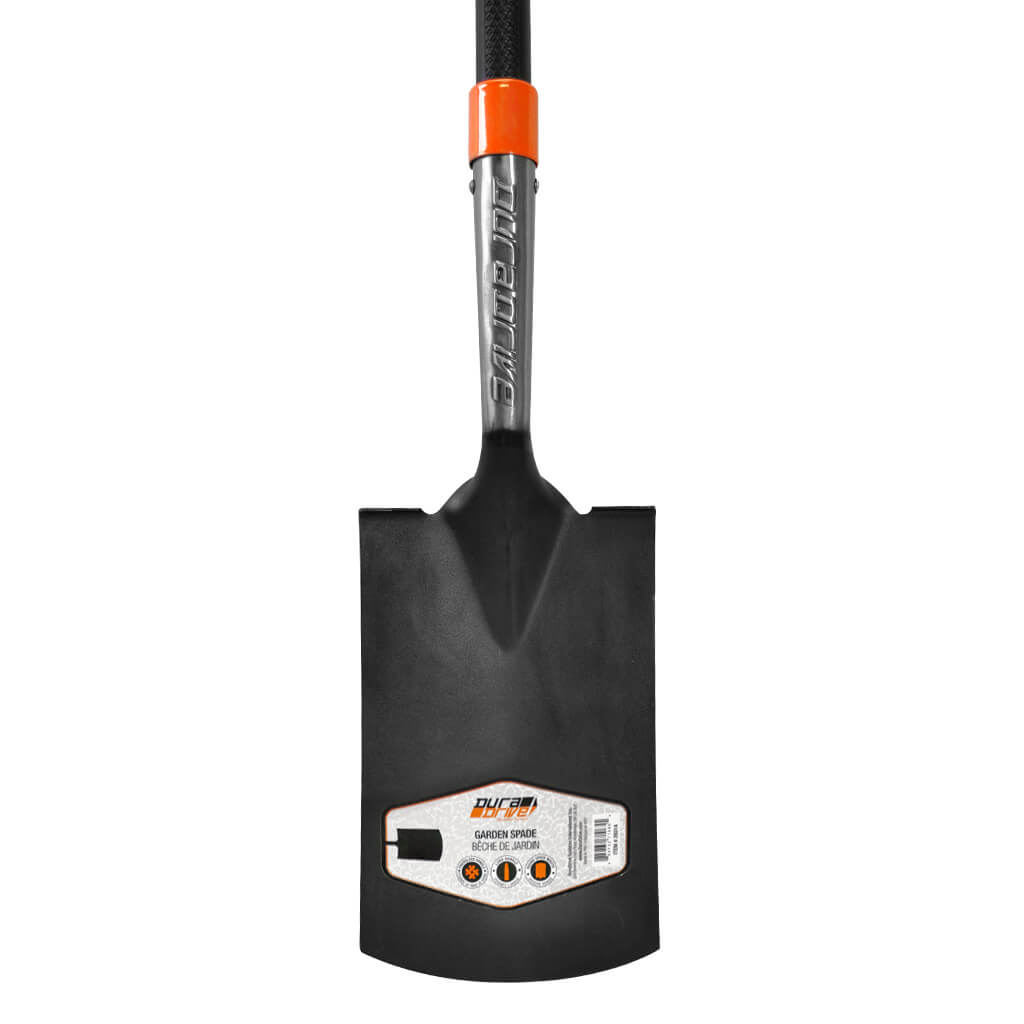 Duradrive 58" Fiberglass Round Spade Mouth Garden Shovel