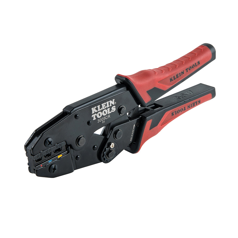 Klein 3005CR Ratcheting Crimper 10-22 Awg Insulated Terminal