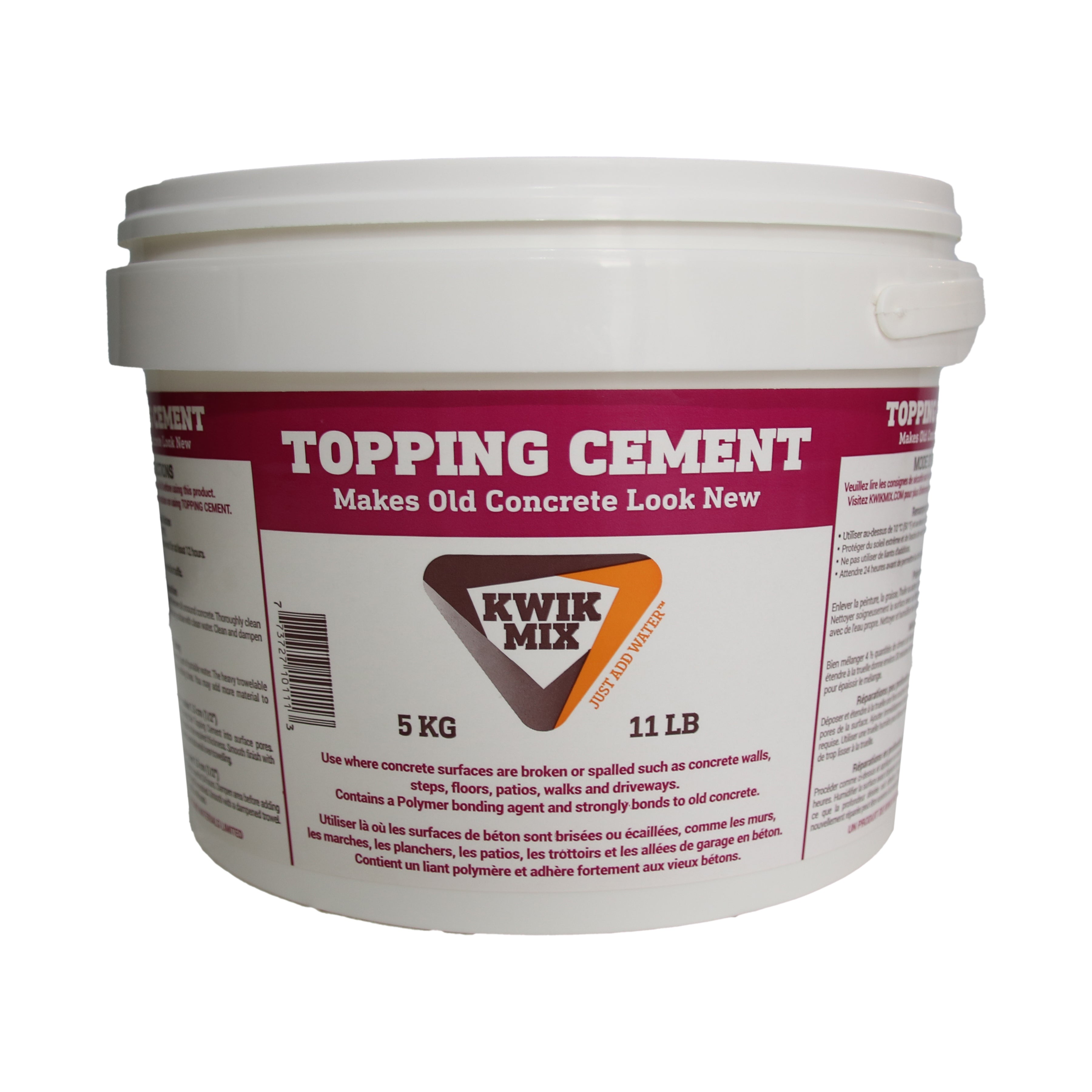 Kwik Mix 5 kg. Trowel & Bond Topping Cement