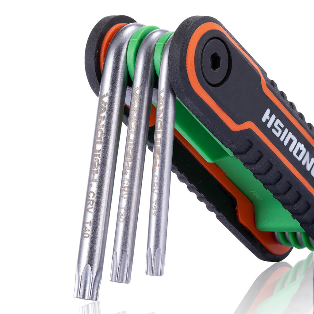 VANQUISH 2303 Hex Key Star/Torx Wrench Set (8-Piece)