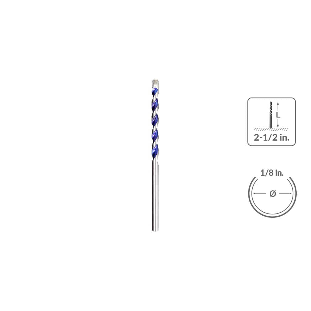 Sabercut 1/8" X 2-1/2" Multi-Material Drill Bit