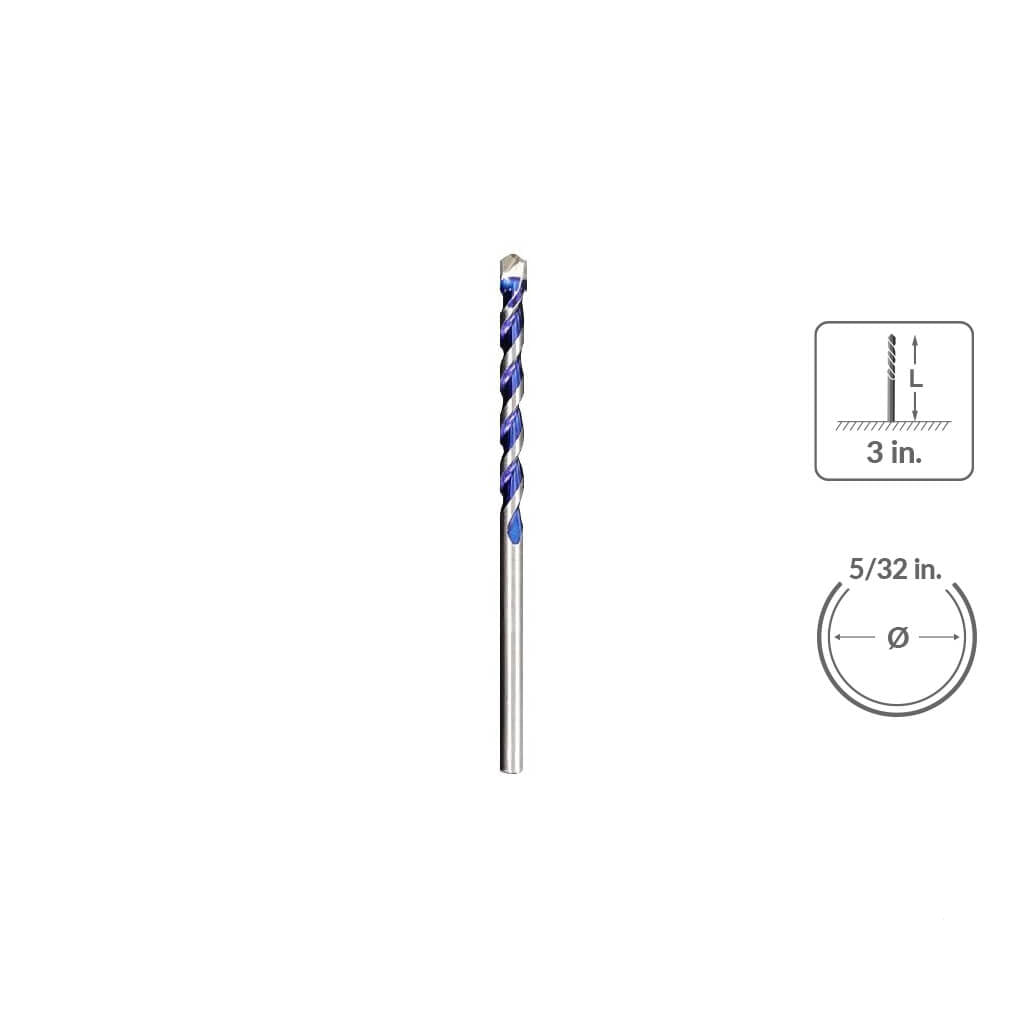 Sabercut 5/32" X 3" Multi-Material Drill Bit