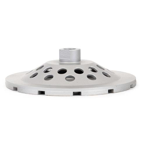 Sabercut 7 in. Double Row Diamond Cup Wheel with Spacer Nut