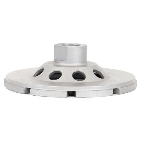 Sabercut 4-1/2 in. Double Row Diamond Cup Wheel with Spacer Nut