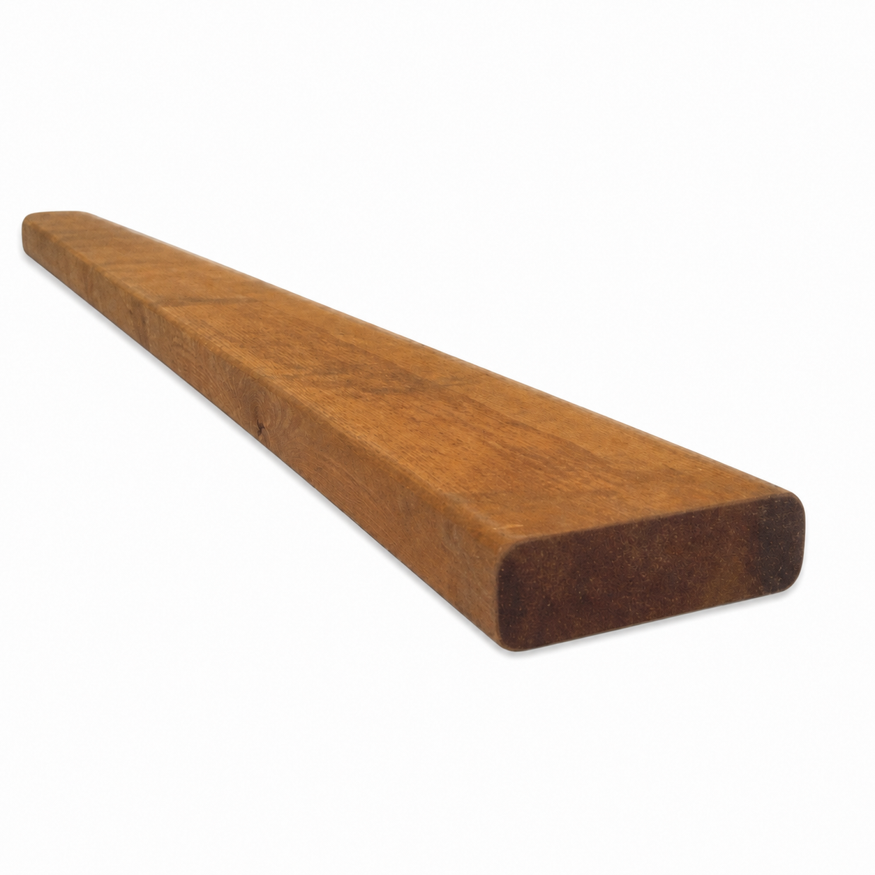 2 in. x 6 in. x 10 ft. Round Edge Brown Pressure Treated Decking Board