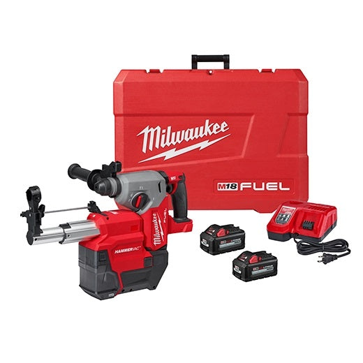Milwaukee 2912-22DE M18 Fuel 1 in. SDS Plus Rotary Hammer Kit