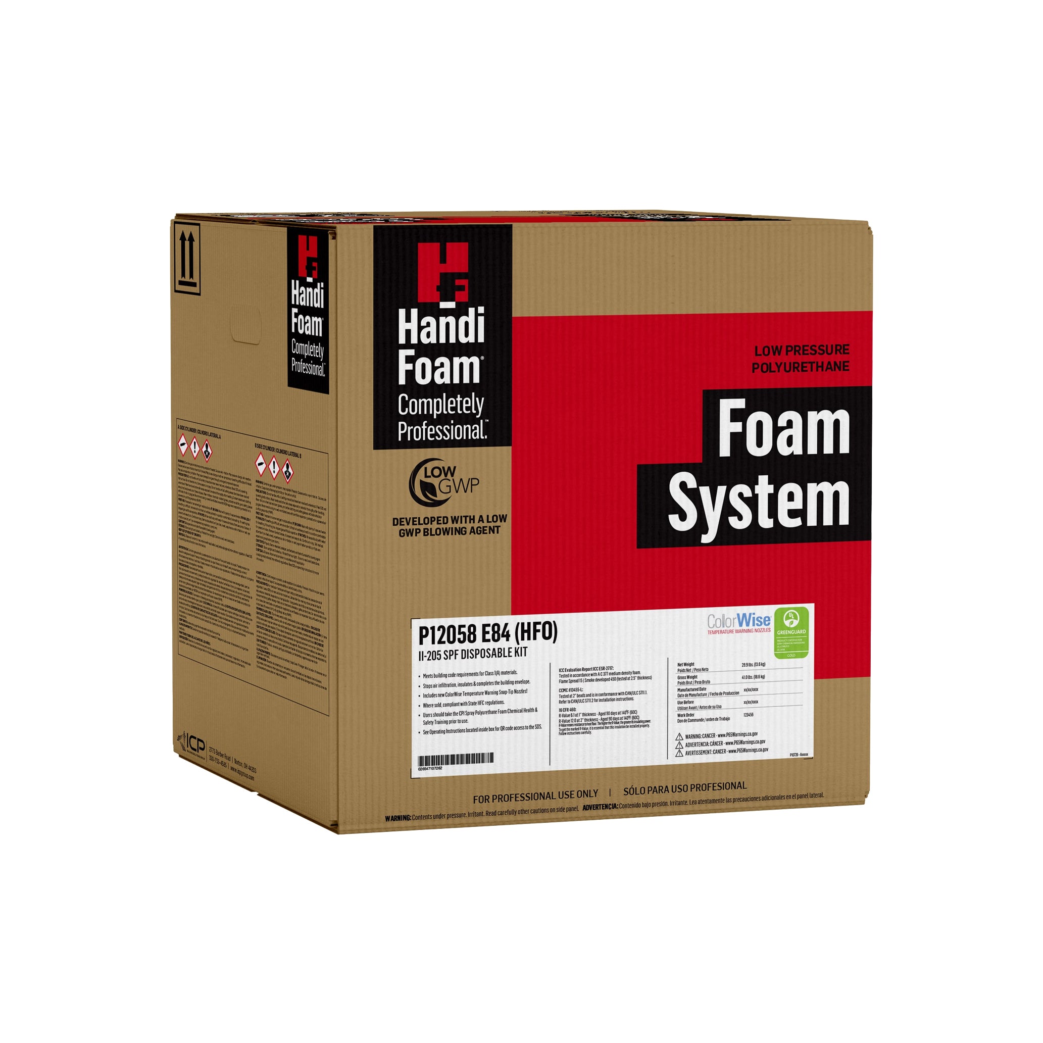 HandiFoam E84 Insulating Spray Foam Kit (201 bd.ft.)
