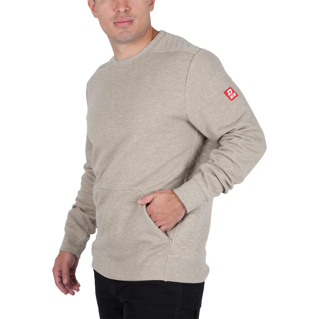 FINAL SALE-DURADRIVE RED LABEL WEEKEND QUILTED THERMAL SWEATER