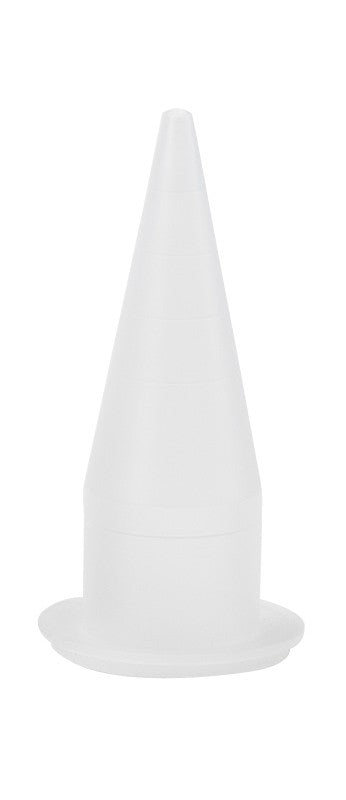 Vont Large Clear Sausage Gun Nozzles (10-Pack)