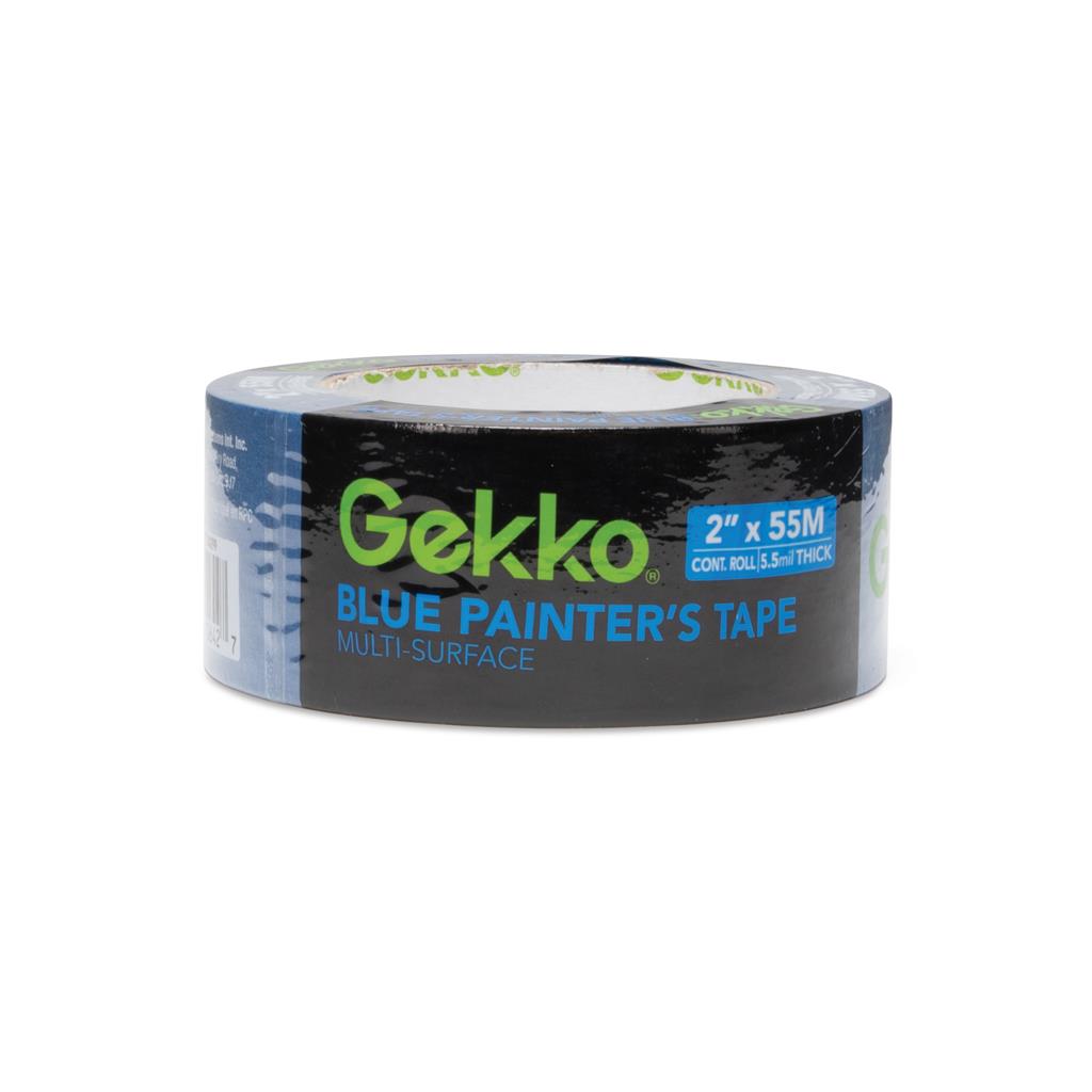Gekko 2 in. x 55 m Blue Masking Tape