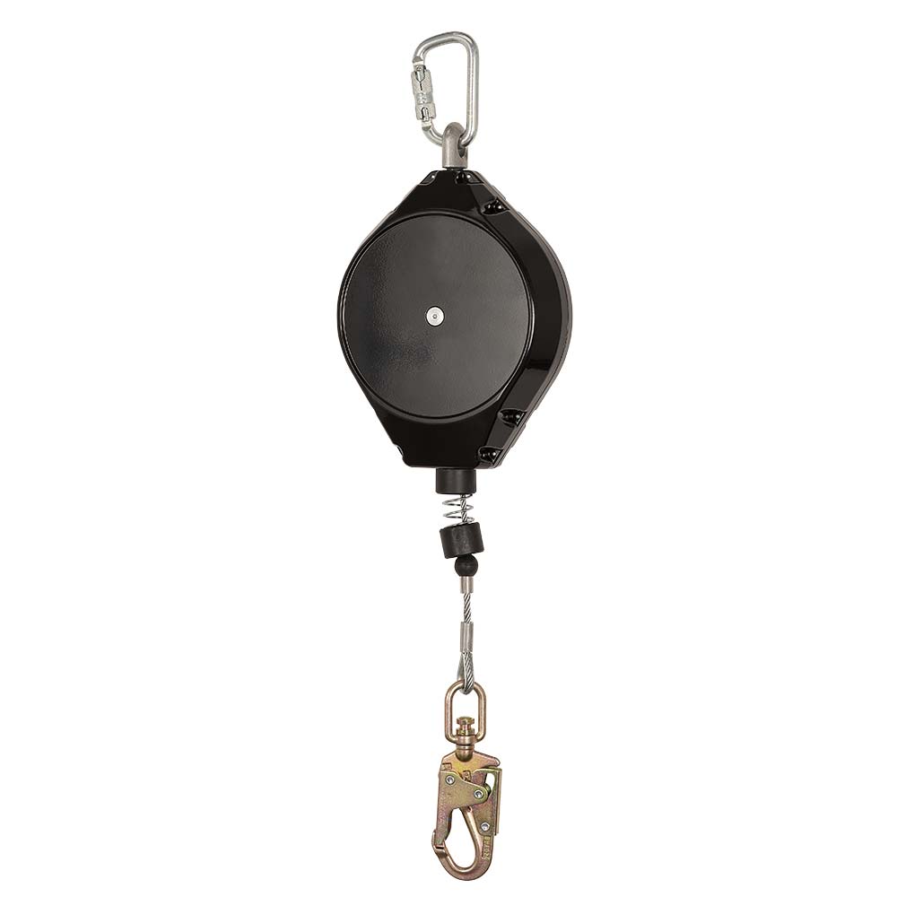 Peakworks SRL-73302-60LE 60’ Leading Edge 3/16" Steel Cable Self-Retracting Lifeline, 310Lbs