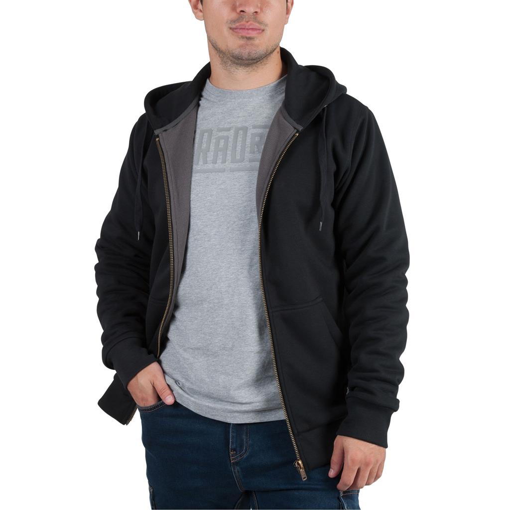DuraDrive Vagabond Waffle Lined Zipper Hoodie Jacket