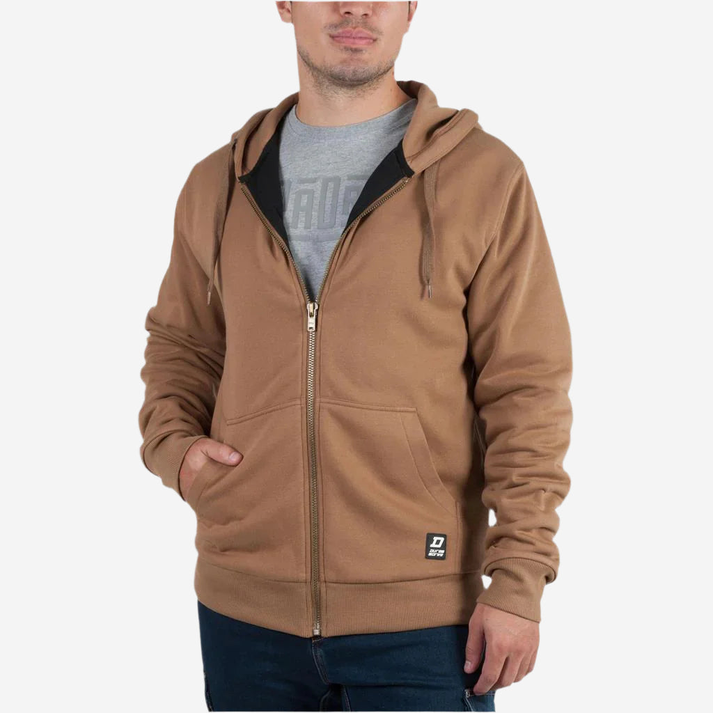 DuraDrive Vagabond Waffle Lined Zipper Hoodie Jacket