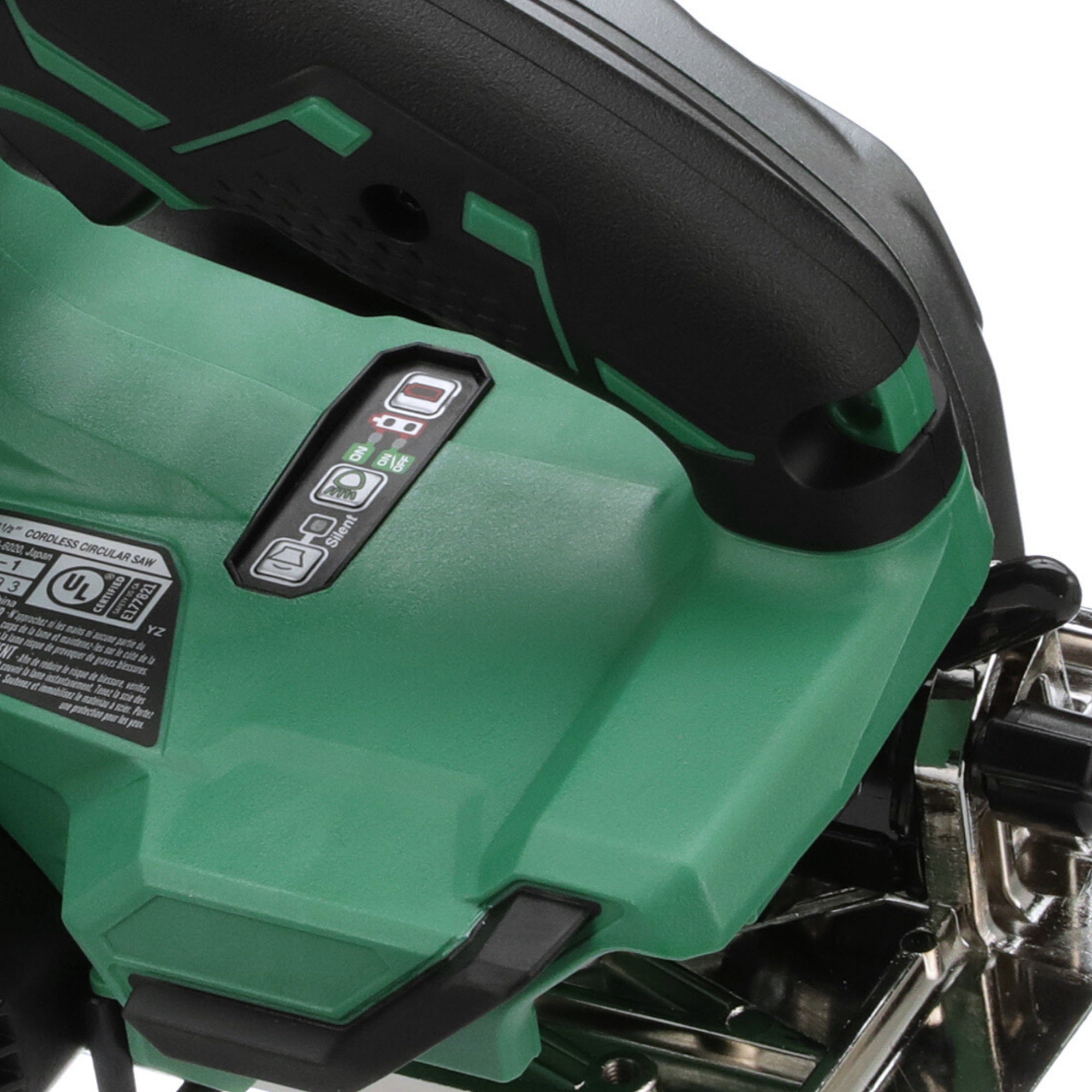 Metabo HPT C18DBALQ4 6-1/2 in 2500-4100 rpm Nickel-Plated Aluminum Brushless Keyed Blade Change Cord