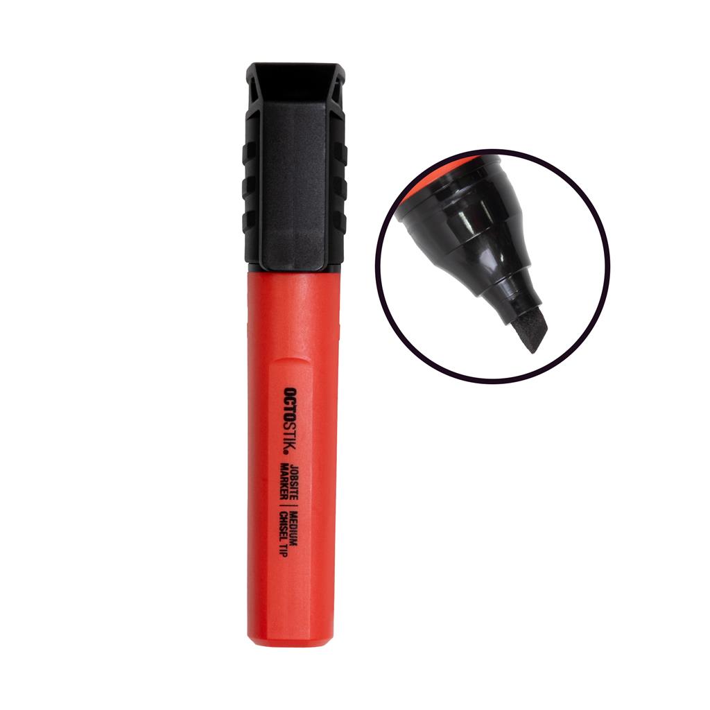 Octostik Medium Chisel Point Jobsite Marker (2-Pack)