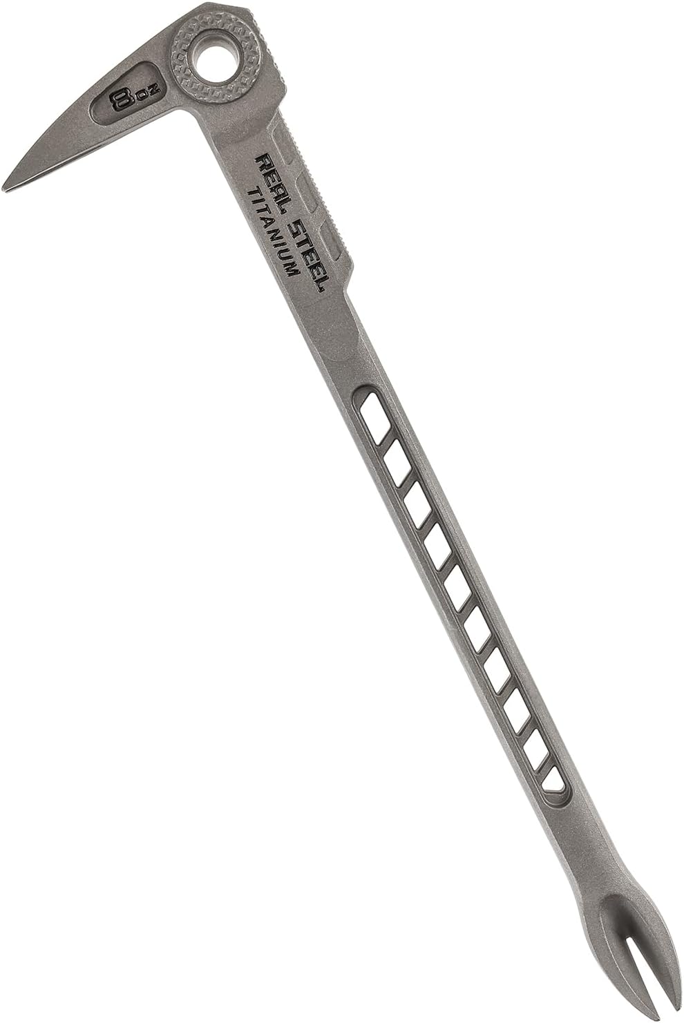 Real Steel 12 in Titanium 8 oz Nail Puller