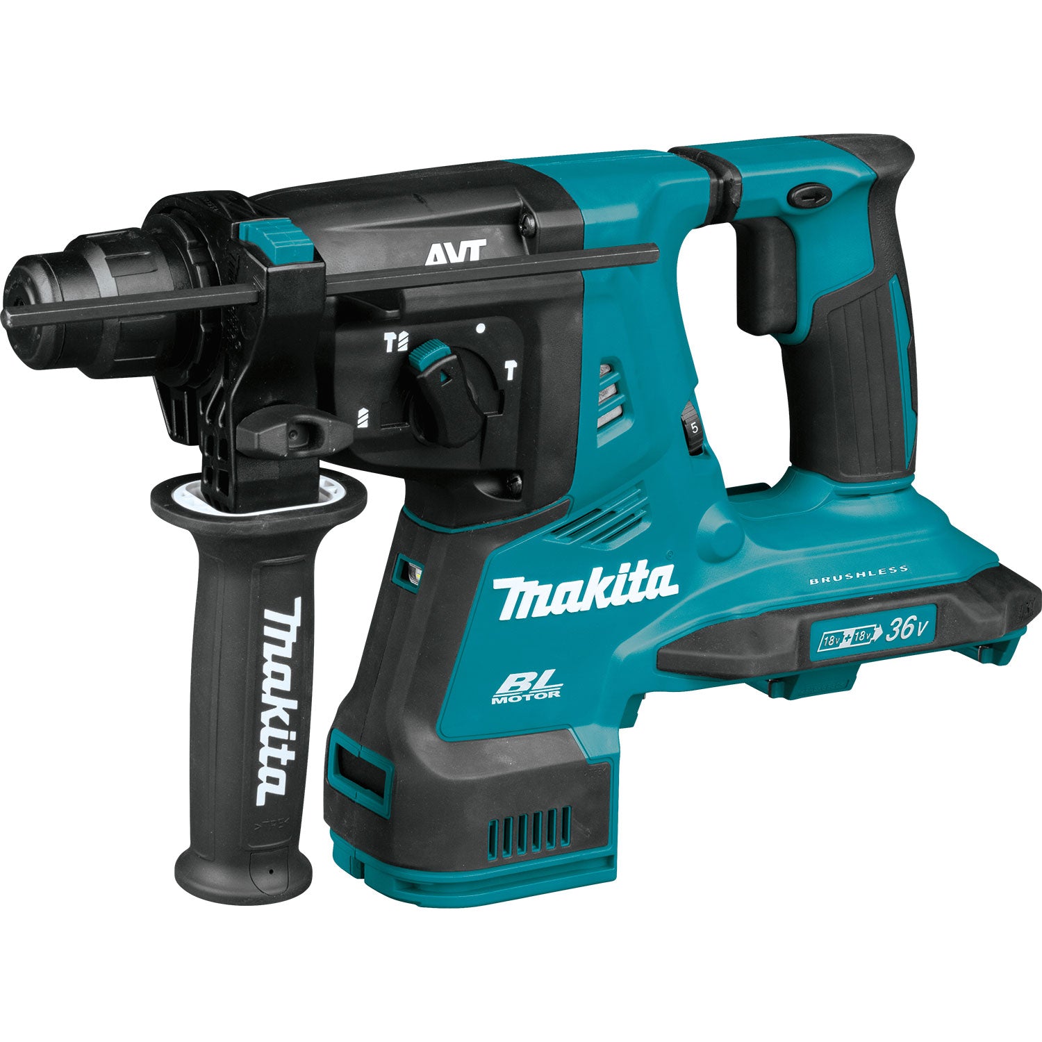Makita DHR280Z LXTยฎ 1-1/8 - 2-9/16 in 18 V Lithium-Ion Brushless Cordless Rotary Hammer (Tool Only)