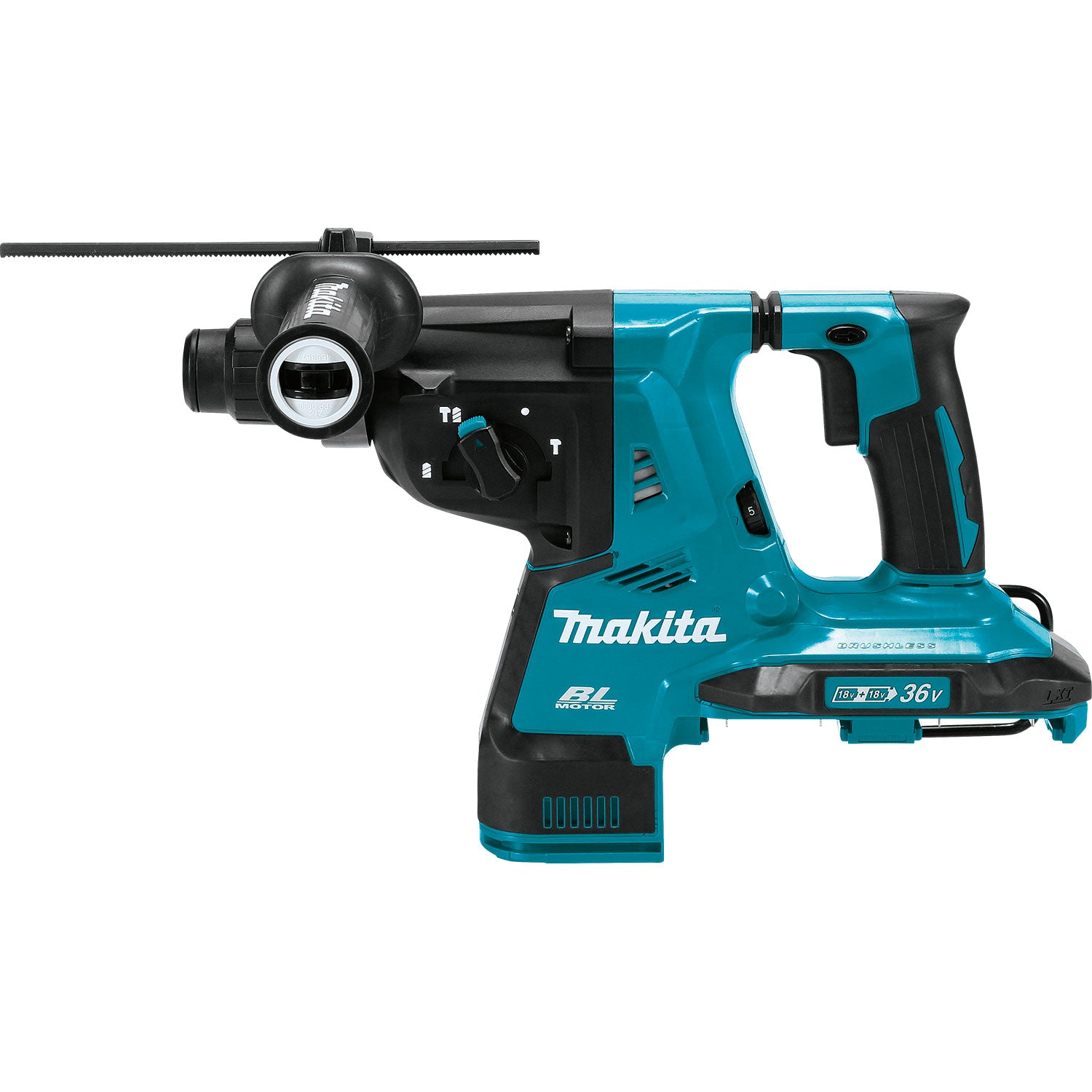 Makita DHR280Z LXTยฎ 1-1/8 - 2-9/16 in 18 V Lithium-Ion Brushless Cordless Rotary Hammer (Tool Only)