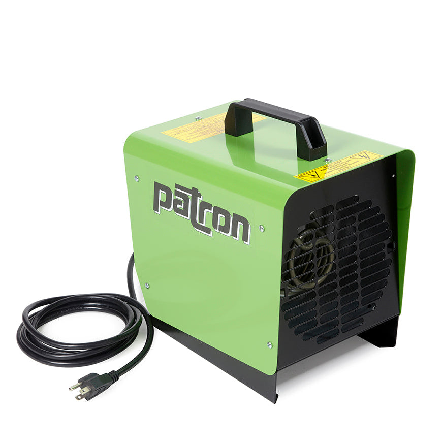 Patron 1500W Portable Electric Garage and Construction Heater, 120V 13.5 Amps